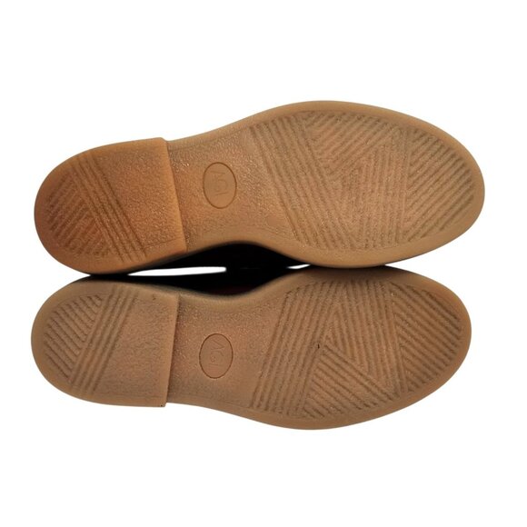 AGL Sirena Moc Toe Penny Loafer Burgundy Slip On Shoe - Picture 7 of 10